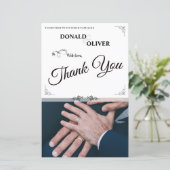 Handen van een Gay Bruiloft Paar met Ringen (Staand voorkant)