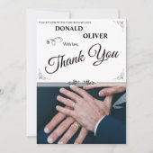 Handen van een Gay Bruiloft Paar met Ringen (Voorkant)