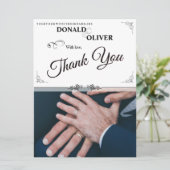 Handen van een Gay Bruiloft Paar met Ringen (Staand voorkant)