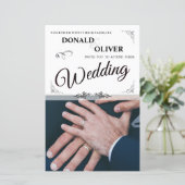 Handen van een Gay Bruiloft Paar met Ringen (Staand voorkant)