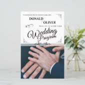 Handen van een Gay Bruiloft Paar met Ringen (Staand voorkant)