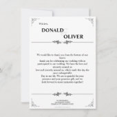 Handen van een Gay Bruiloft Paar met Ringen (Achterkant)