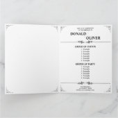 Handen van een Gay Bruiloft Paar met Ringen Bedankkaart (Binnen)