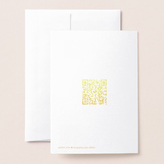 Handen van een Gay Bruiloft Paar met Ringen Folie Kaarten (Met envelop)