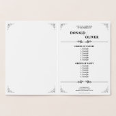 Handen van een Gay Bruiloft Paar met Ringen Folie Kaarten (Binnen)