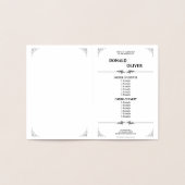 Handen van een Gay Bruiloft Paar met Ringen Folie Kaarten (Binnen)