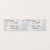 Handen van een Gay Bruiloft Paar met Ringen Kaart (Buitenkant ongevouwen)