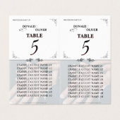 Handen van een Gay Bruiloft Paar met Ringen Kaart (Buitenkant ongevouwen)