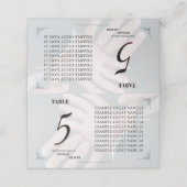 Handen van een Gay Bruiloft Paar met Ringen Plaatskaartje (Buitenkant ongevouwen)