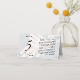 Handen van een Gay Bruiloft Paar met Ringen Plaatskaartje