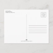 Handen van een Gay Bruiloft Paar met Ringen Uitnodiging Briefkaart (Achterkant)