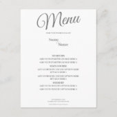 Handen van een gekleurd bruiloft paar met ring informatiekaartje (Achterkant)