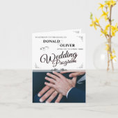 Handen van een homepaar met ringing V 2.0 Kaart (Gele Bloem)