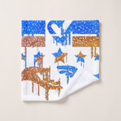 Handen van eenheid bad handdoek (Wasdoekje)