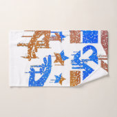 Handen van eenheid bad handdoek (Handdoek)