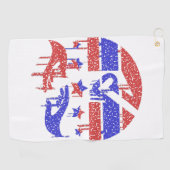 Handen van Eenheid Golfhanddoek (Horizontaal)