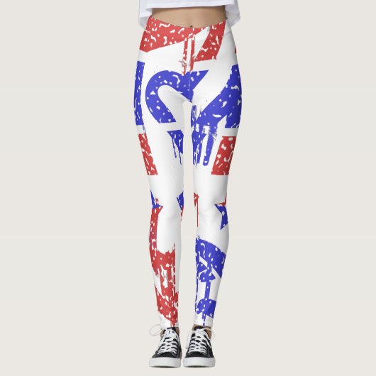 Handen van eenheid leggings (Voorkant)