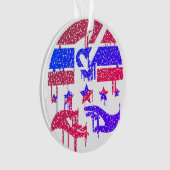 Handen van eenheid ornament (voorkant)