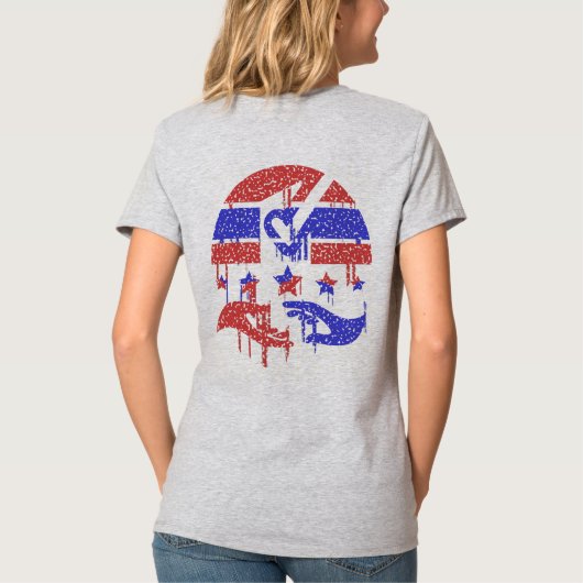 Handen van Eenheid T-shirt (Achterkant)