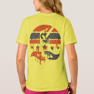 Handen van eenheid t-shirt