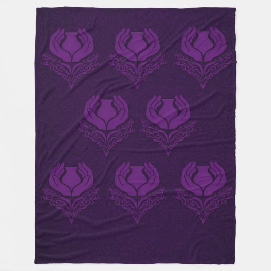 Handen van Genade Fleece Deken (Voorkant)