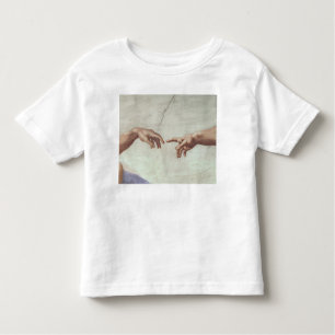 Handen van God en Adam Kinder Shirts