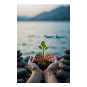 Handen van Hoop – Zaailing aan de Zee Perfect Poster