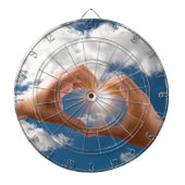 Handen van liefde dartbord (Voorkant)