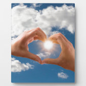 Handen van liefde fotoplaat (Voorkant)