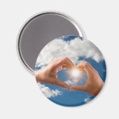 Handen van liefde magneet (Voorkant / Achterkant)