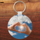 Handen van liefde sleutelhanger (Voorkant)