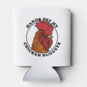 Handen van mijn kipnuggets blikjeskoeler (Achterkant)