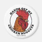 Handen van mijn kipnuggets magneet (Voorkant)