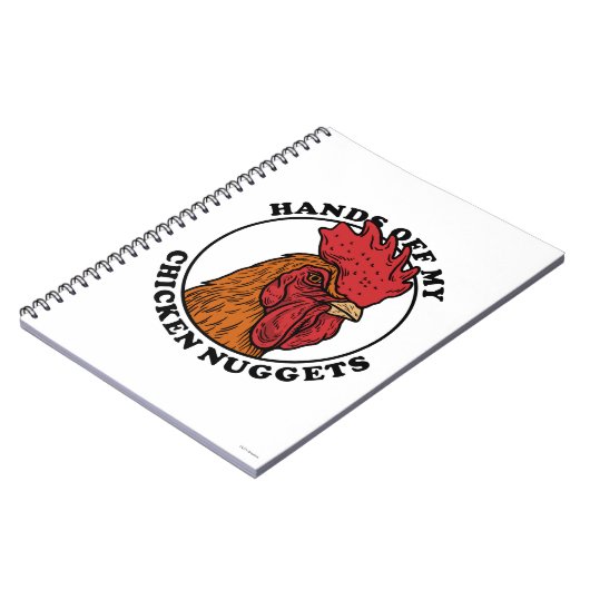 Handen van mijn kipnuggets notitieboek (Linkerzijde)