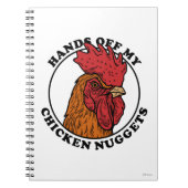 Handen van mijn kipnuggets notitieboek (Voorkant)