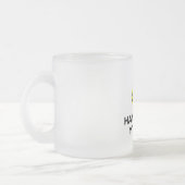 Handen van mijn mok! matglas koffiemok (Links)