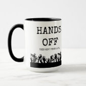 Handen van mijn mok! mok (Links)