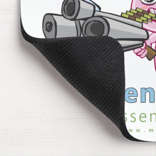 Handen van mijn Plus! Muismat (Hoek)