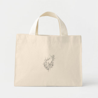 Handen van Natuur, originele kunst door Intrigma Mini Tote Bag
