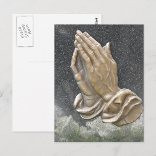 HANDEN VAN PRAYER BRIEFKAART (Voorkant / Achterkant)