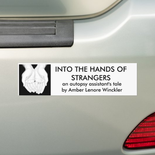 HANDEN VAN STERANGERS-bumpersticker Bumpersticker (Op auto)