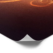 Handen van vuur en ijs poster (Hoek)