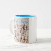 Handen voor de Mok van Cammy Coffee (Voorkant links)