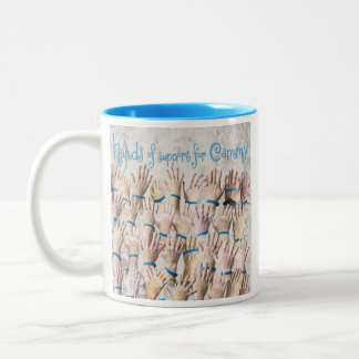 Handen voor de Mok van Cammy Coffee