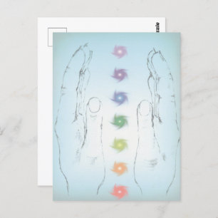 Handen voor heling briefkaart