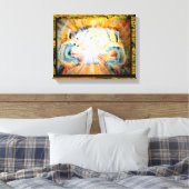 Handen voor heling canvas afdruk (Insitu (Slaapkamer))