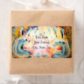 Handen voor heling etiket (Insitu)