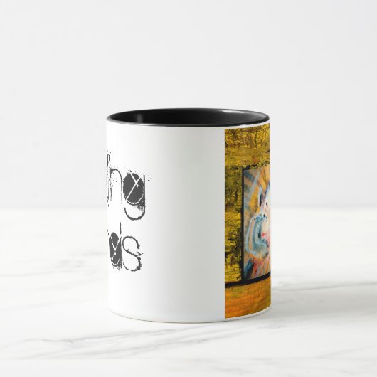 Handen voor heling mok (Midden)