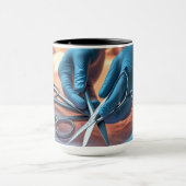 Handen voor heling mok (Midden)