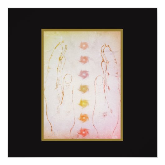 Handen voor heling perfect poster (Voorkant)